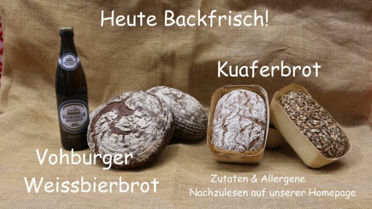 (Neuigkeiten) Vohburger Weissbierbrot, Kuaferbrot